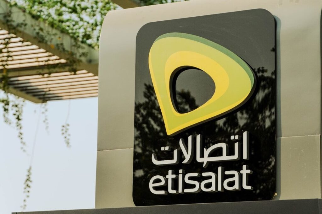 Etisalat mobile operator from Dubai