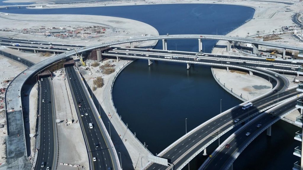 New Bridge on Al Khail Road