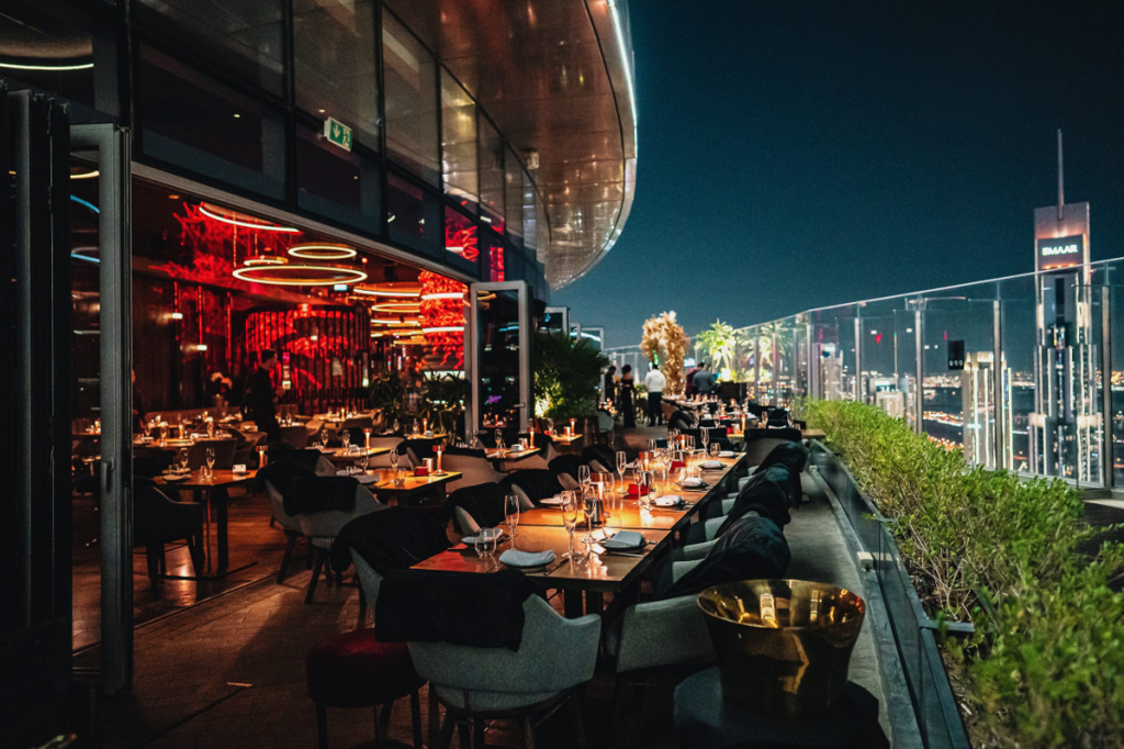 Rooftop experience with CÉ LA VI Dubai