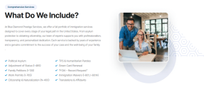 What services does Blue Diamond Immigration offer